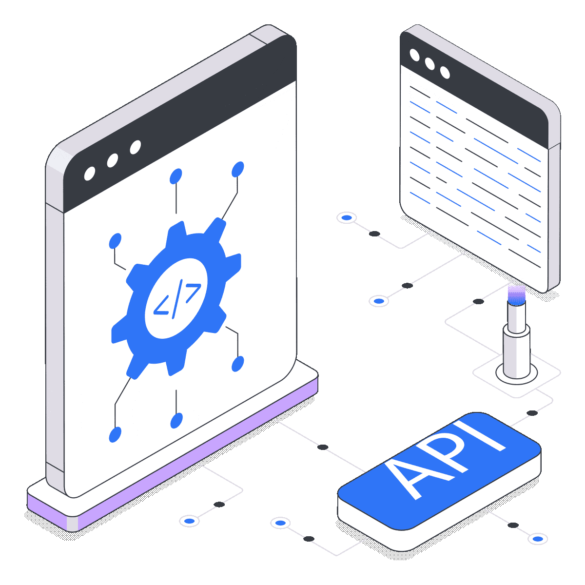 Web application penetration testing security illustration