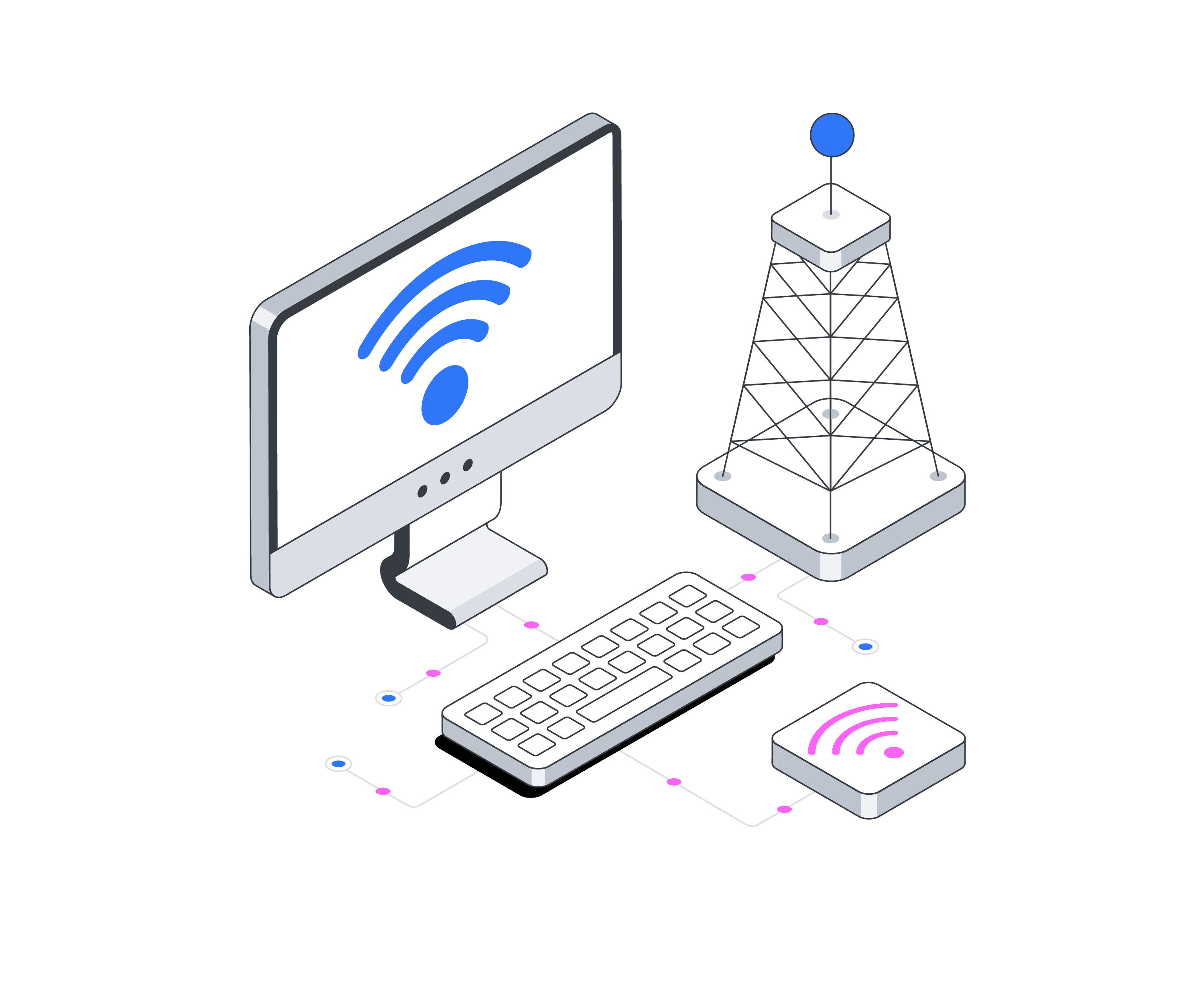 Web application penetration testing security illustration