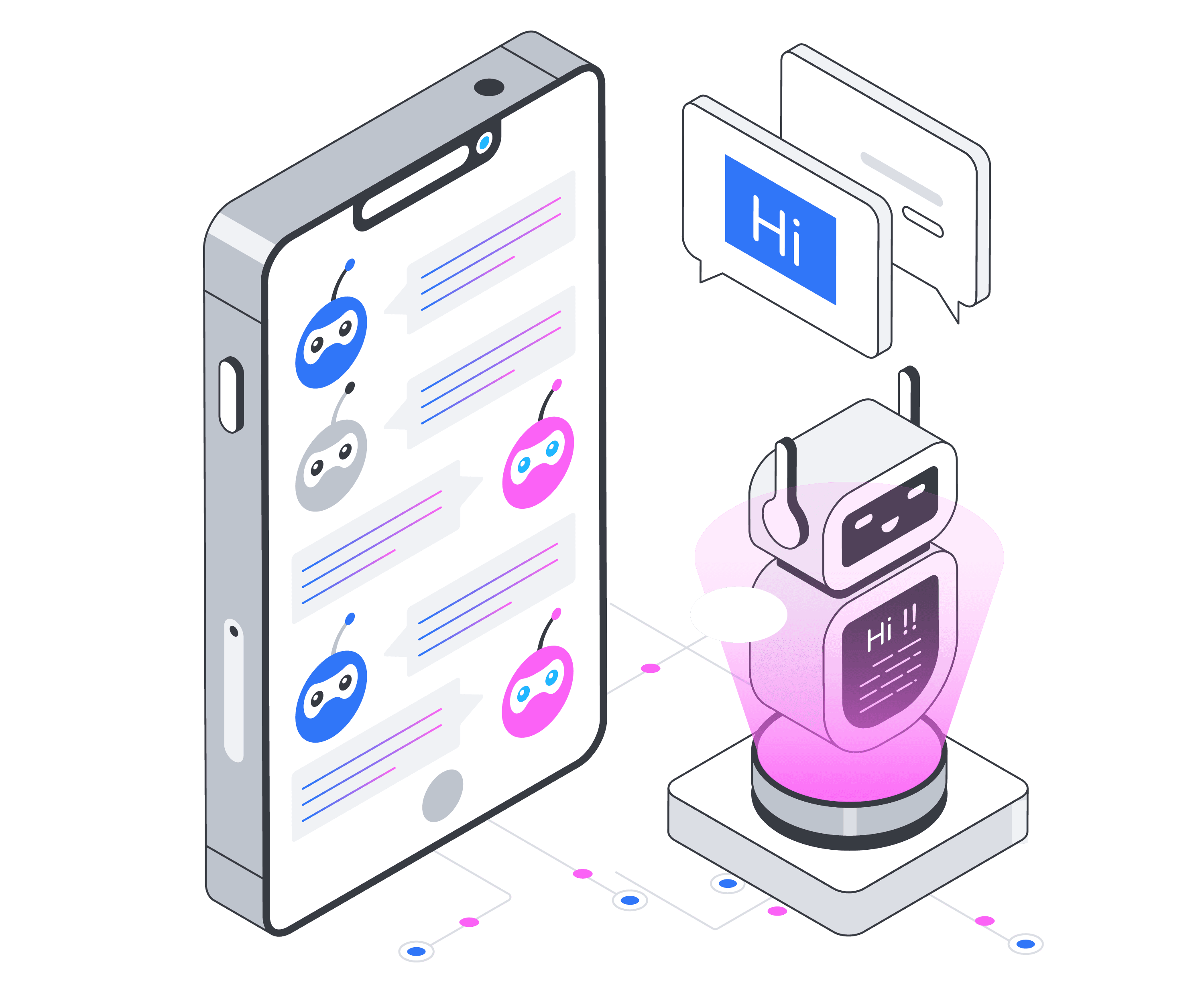 Web application penetration testing security illustration