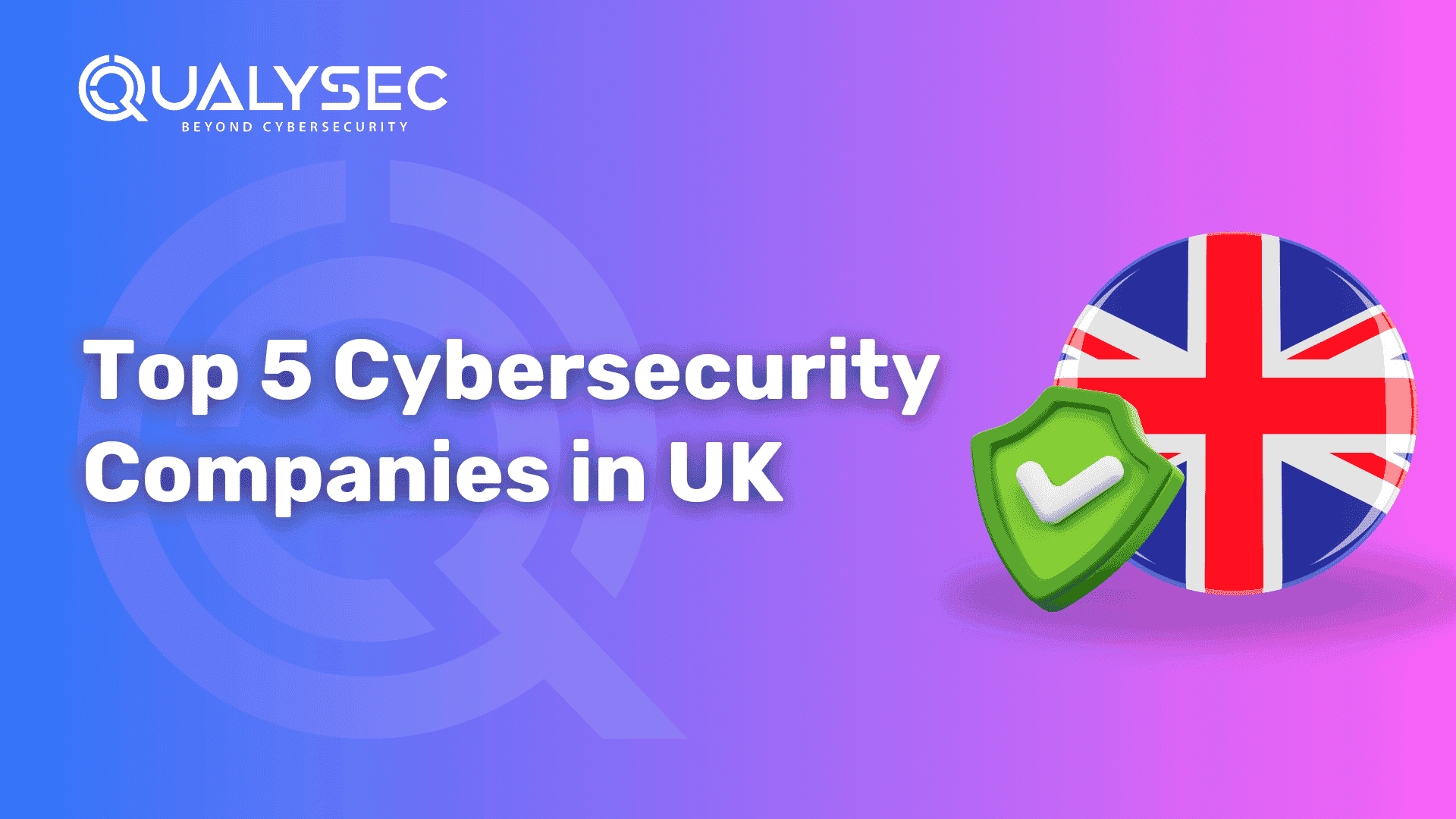 Top 5 Cybersecurity companies in UK