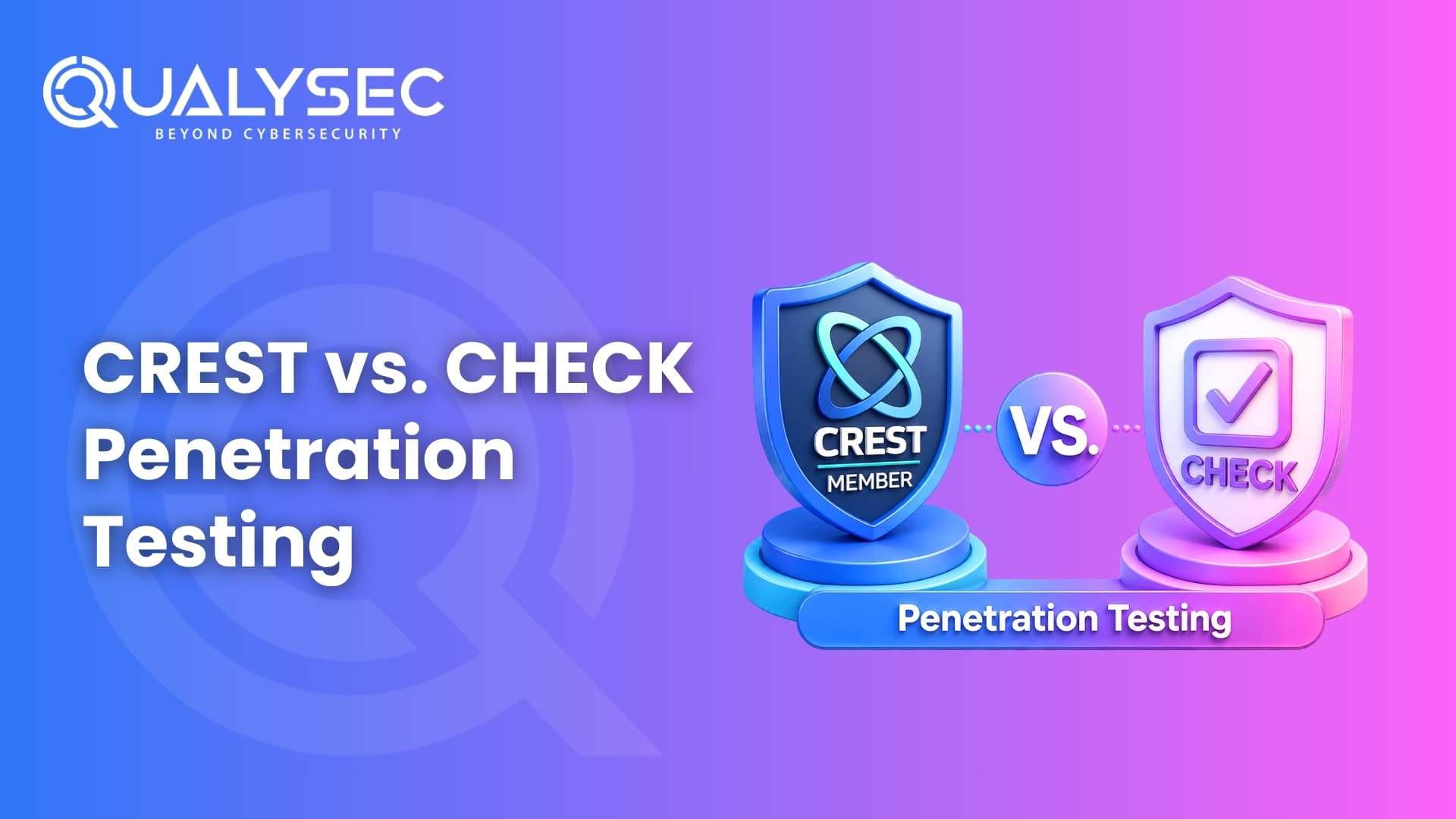 Featured image for CREST vs CHECK Penetration Testing: Key Differences, Benefits, and How to Choose