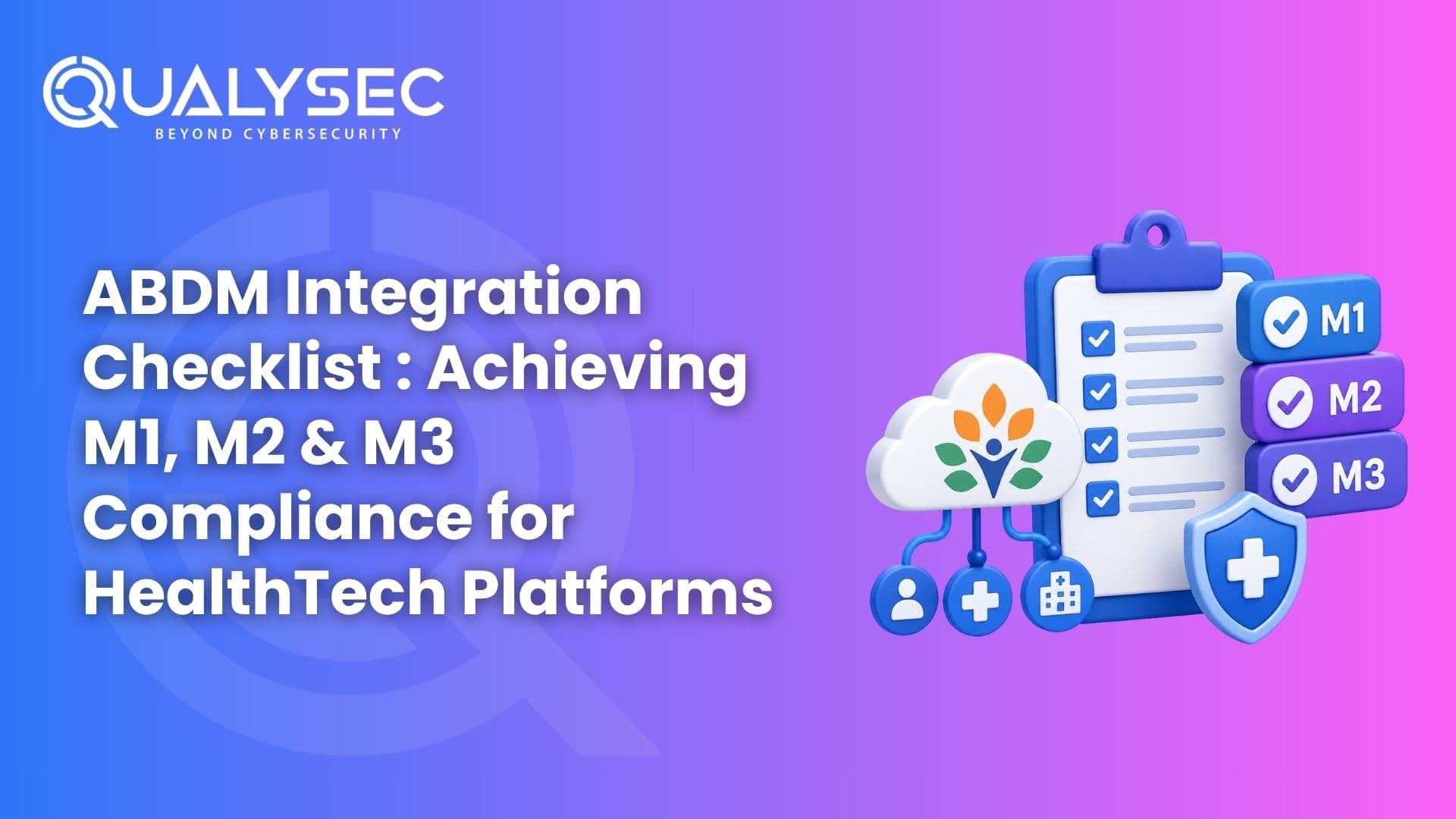 ABDM Integration Checklist - Achieving M1, M2 & M3 Compliance for HealthTech Platforms
