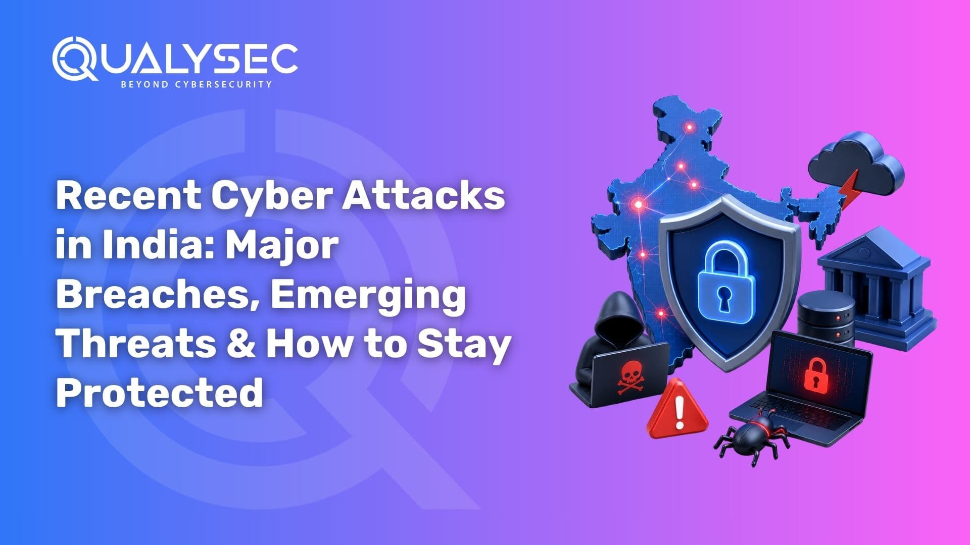 Recent Cyber Attacks in India - Major Breaches, Emerging Threats & How to Stay Protected