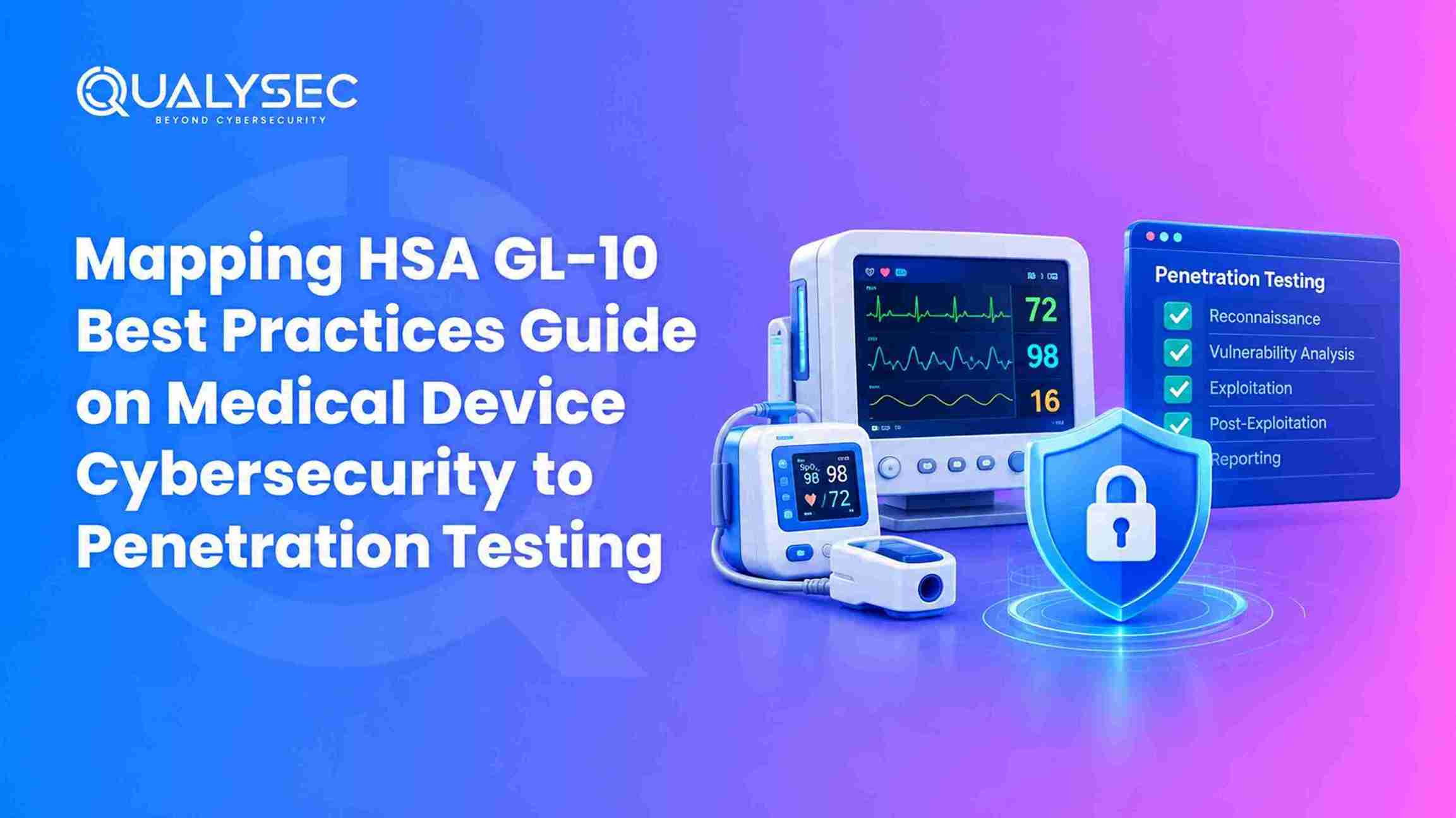 Mapping HSA GL-10 Best Practices Guide on Medical Device Cybersecurity to Penetration Testing