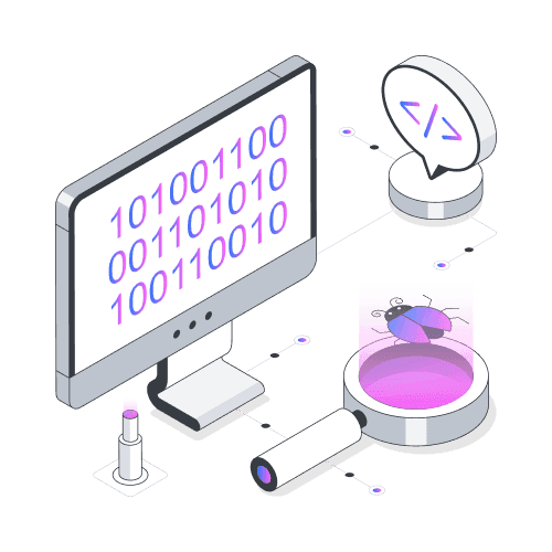 Web application penetration testing security illustration
