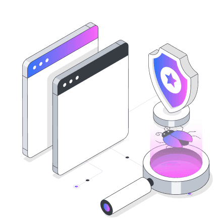 Web application penetration testing security illustration