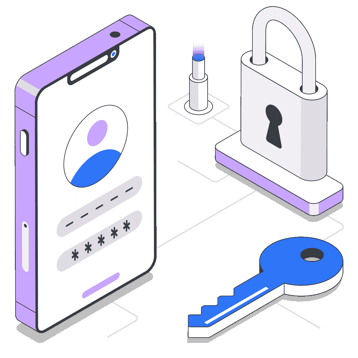 Web application penetration testing security illustration