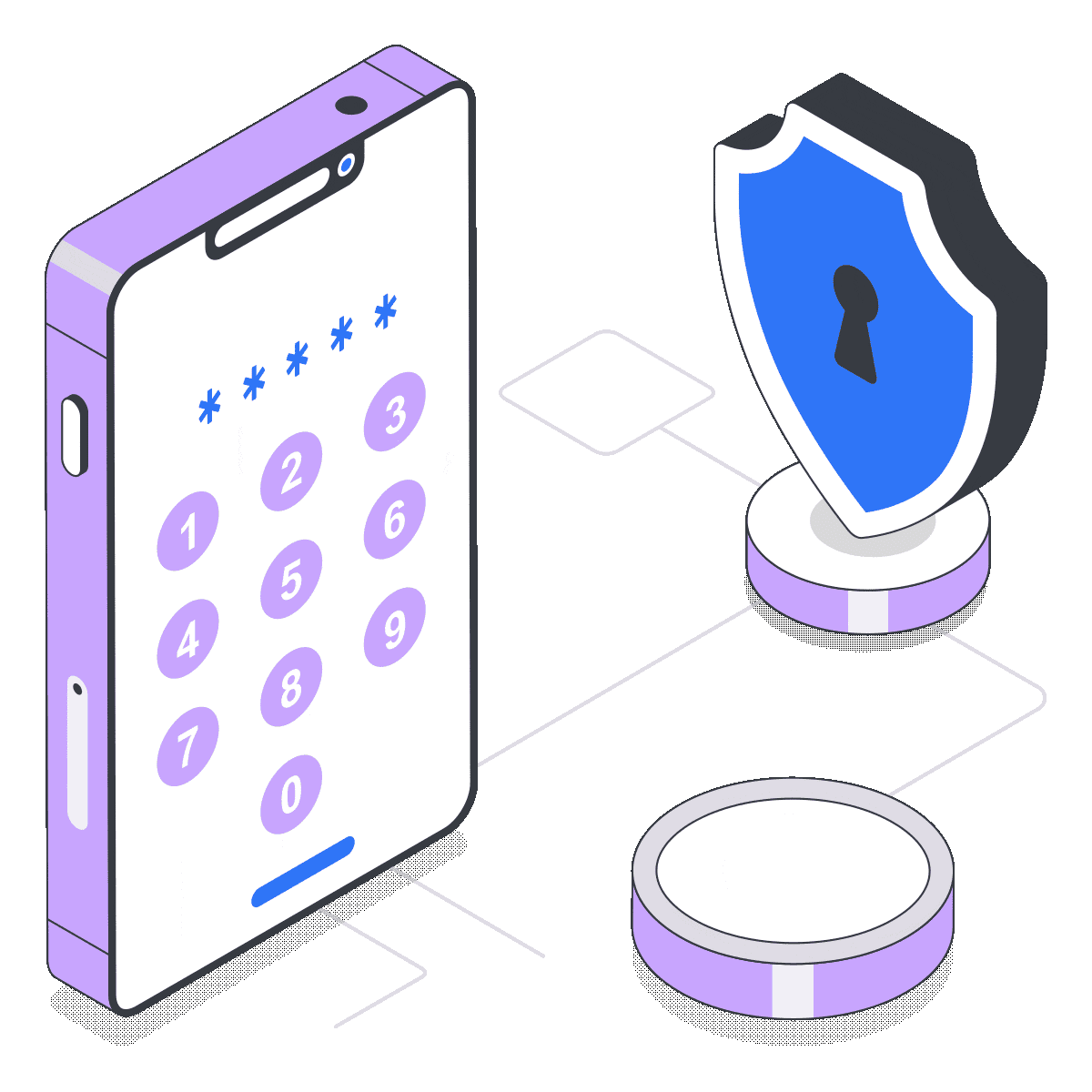 Web application penetration testing security illustration