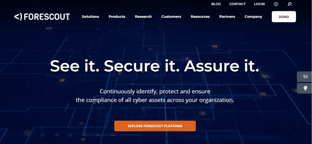 Forescout- IOT security Company