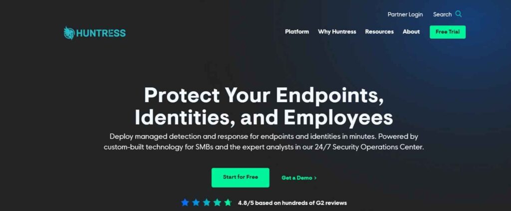 huntress - leading it security companies in usa 