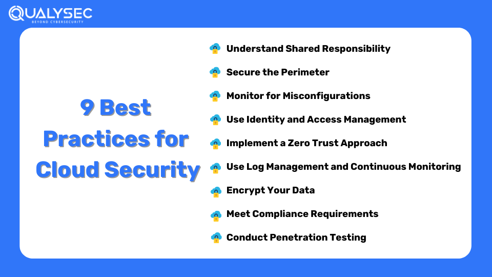 Best Practices for Cloud Security