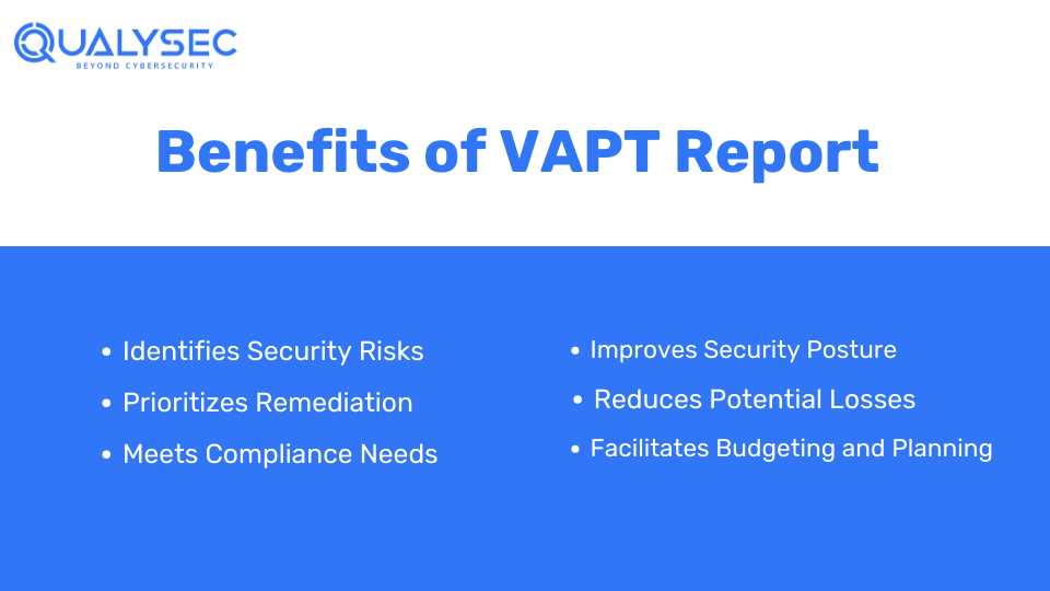 Benefits of VAPT Report