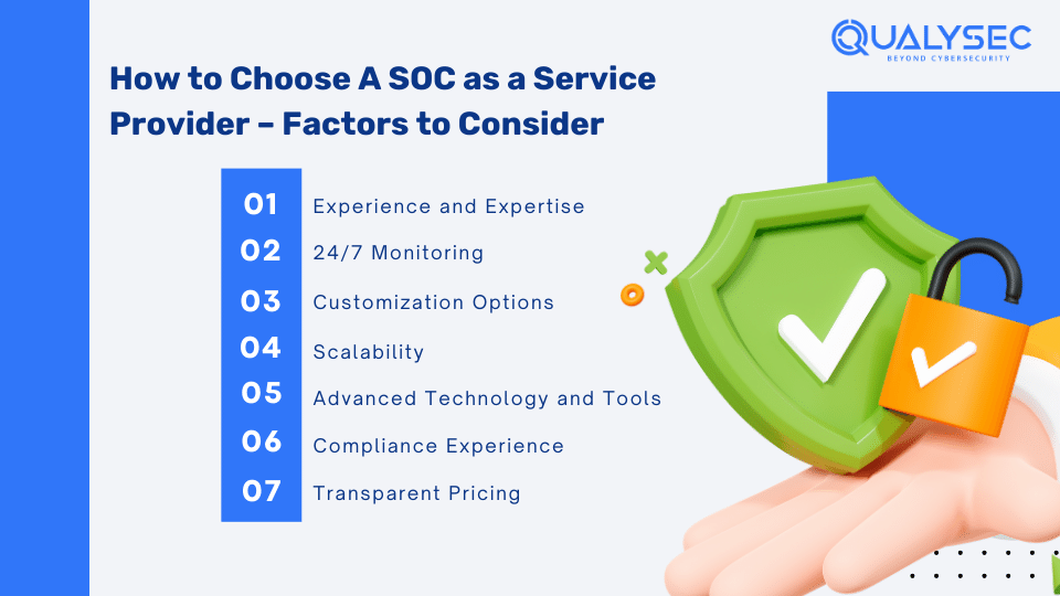 How to Choose A SOC as a Service Provider