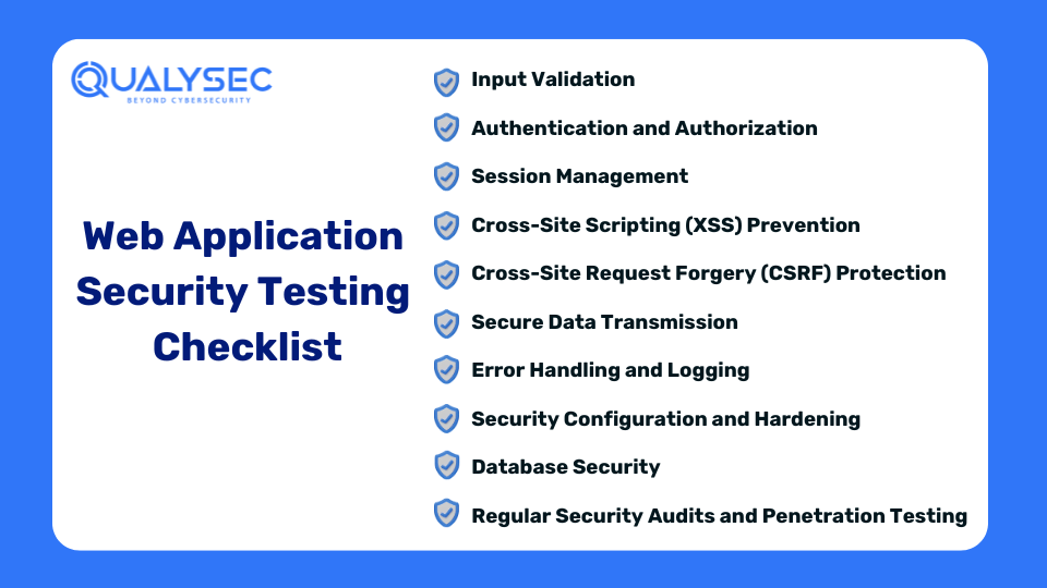 Web Application Security Testing Checklist