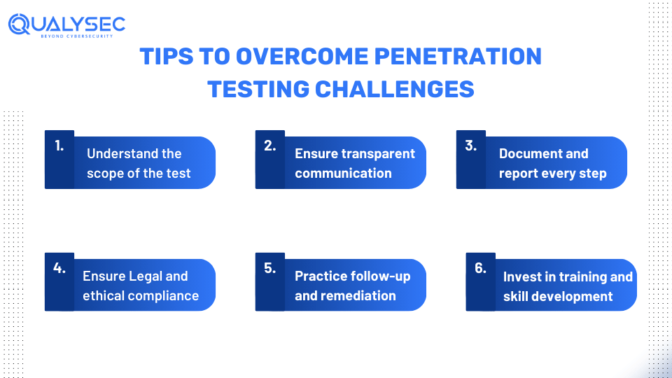 Tips to Overcome Penetration Testing Challenges