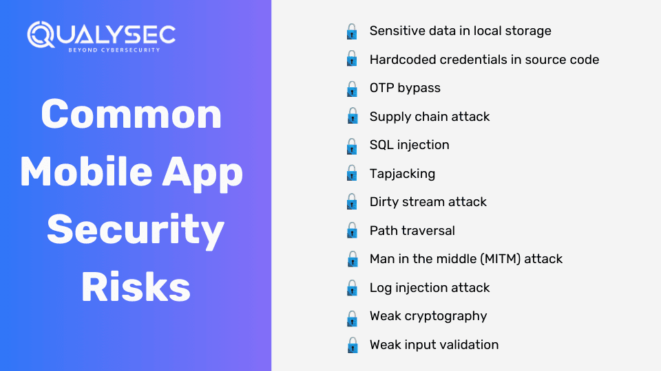 Common Mobile App Security Risks