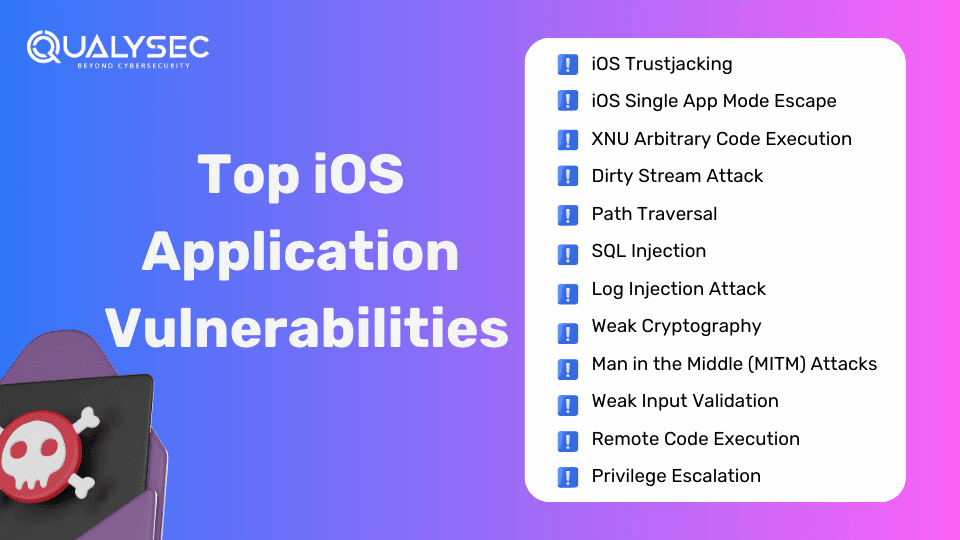 Top iOS Application Vulnerabilities