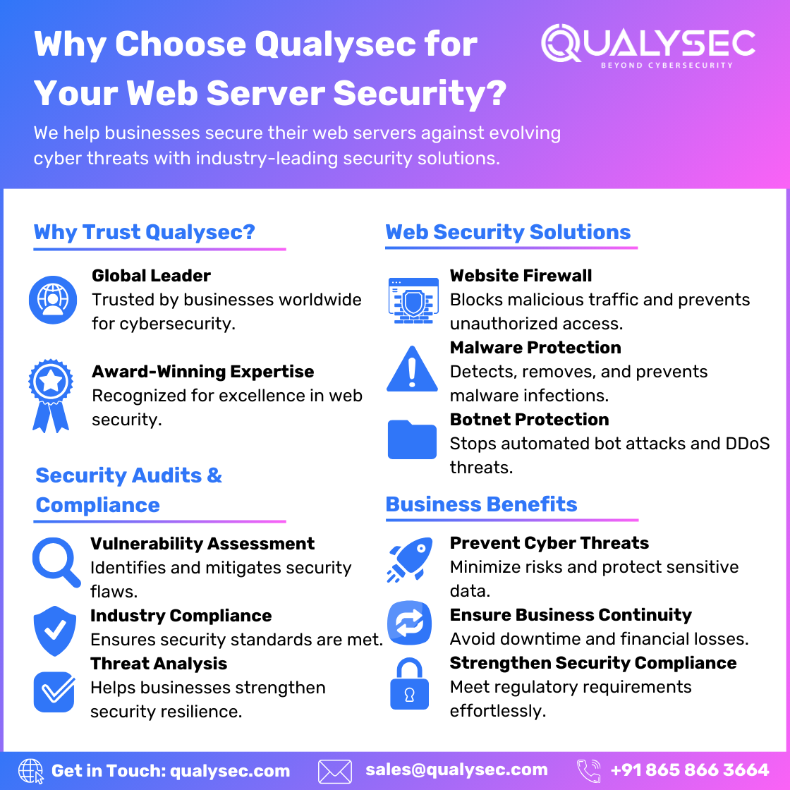 Why Choose Qualysec for Your Web Server Security