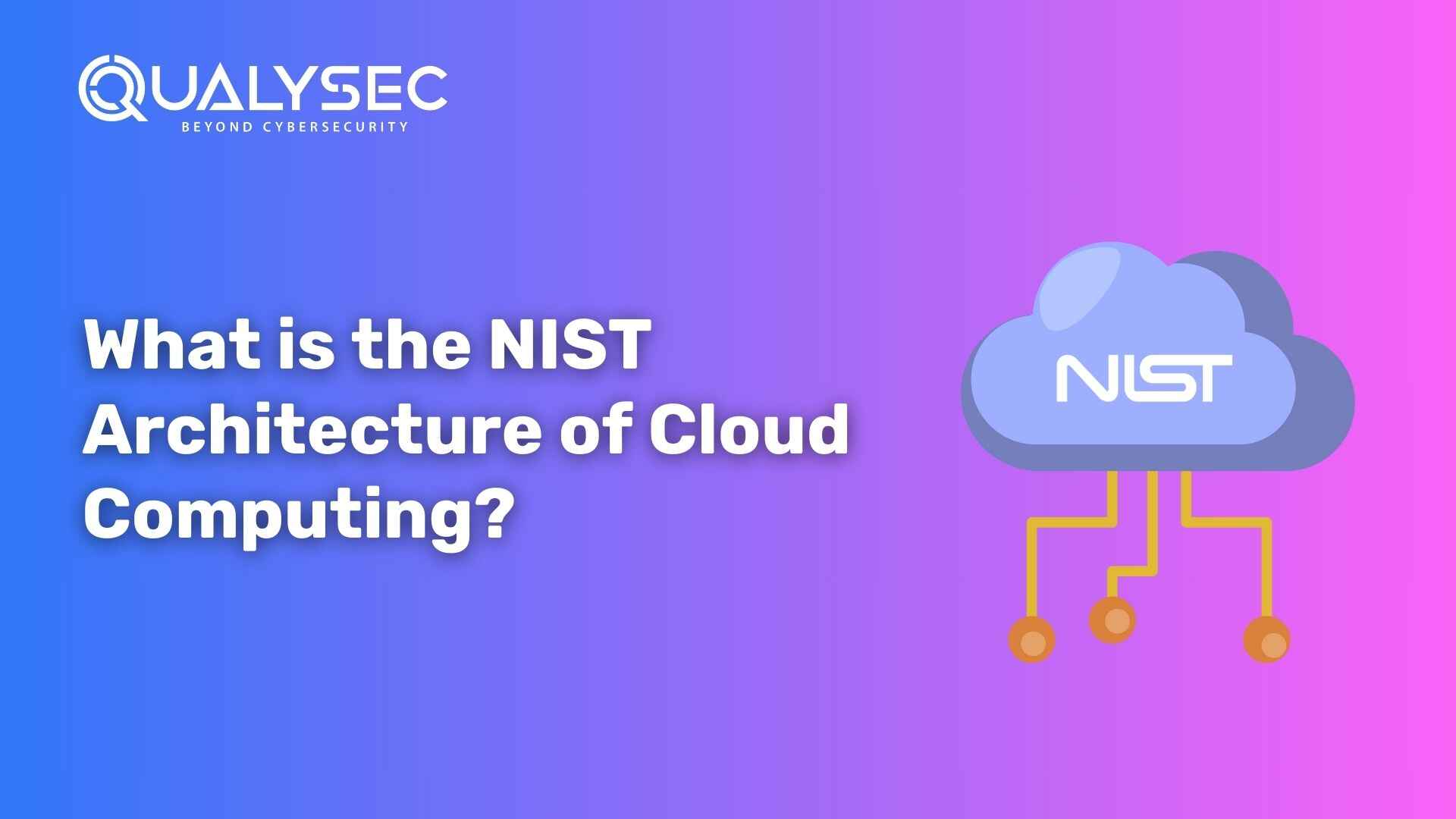 NIST Architecture of Cloud Computing