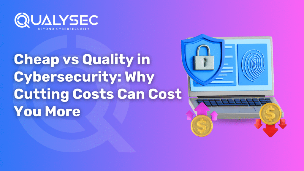 Cheap vs Quality in Cybersecurity