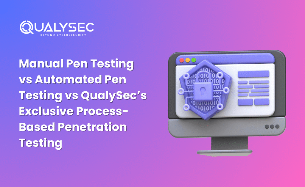 Manual Pen Testing vs Automated Pen Testing vs QualySec’s Exclusive Process-Based Penetration Testing