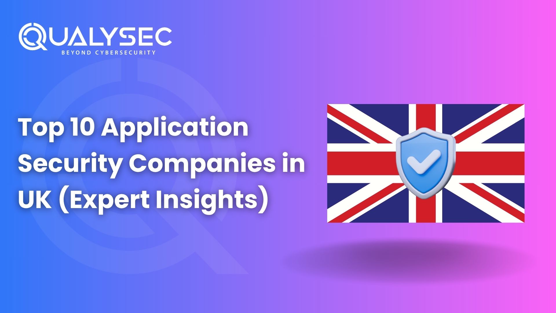Top 10 Application Security Companies in UK (Expert Insights)