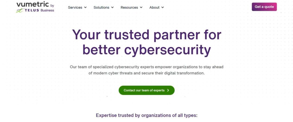 Vumetric Cybersecurity Company