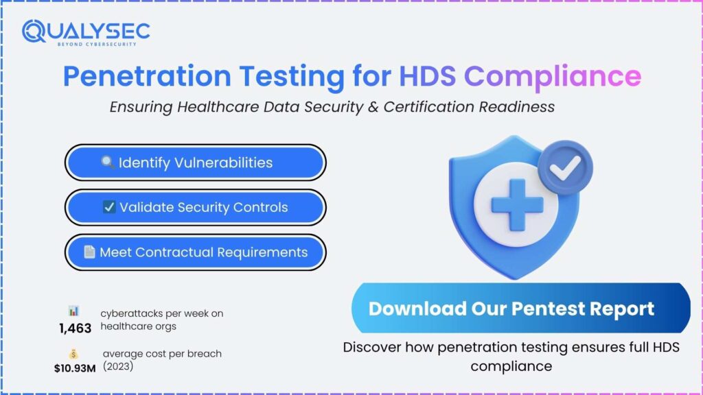  Penetration Testing Support HDS Compliance