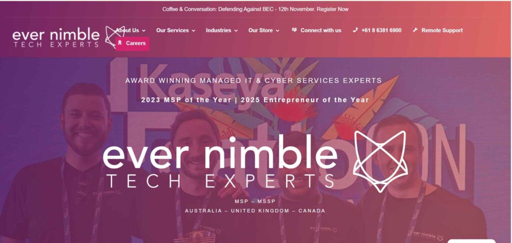 Ever Nimble- Cyber security provider